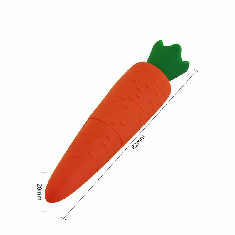 فلش مموری طرح هویج مدل UL-Carrots01 ظرفیت 16 گیگابایت