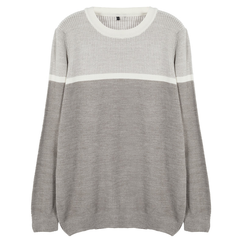 پلیور یقه گرد مردانه مدل 820055022 طرح ترندیول