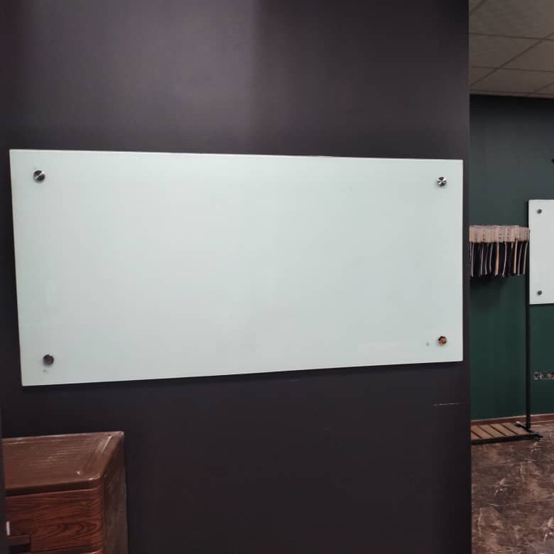 تخته وایت برد شیشه ای عکسنگ مدل AXANG-LACOBEL-10070 سایز 100x70 سانتی متر