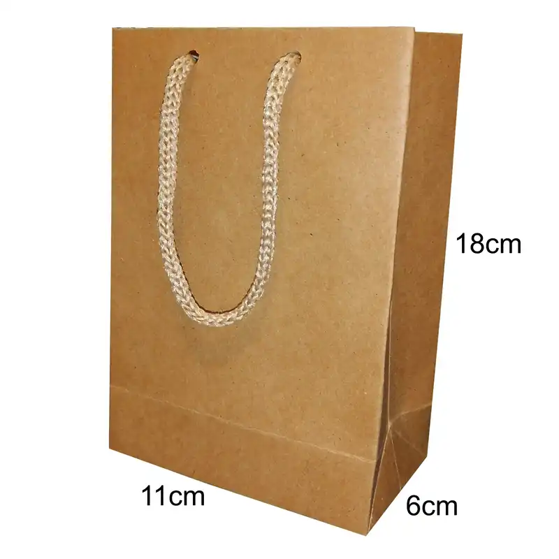 پاکت هدیه مدل کرافت ساده بسته 50 عددی