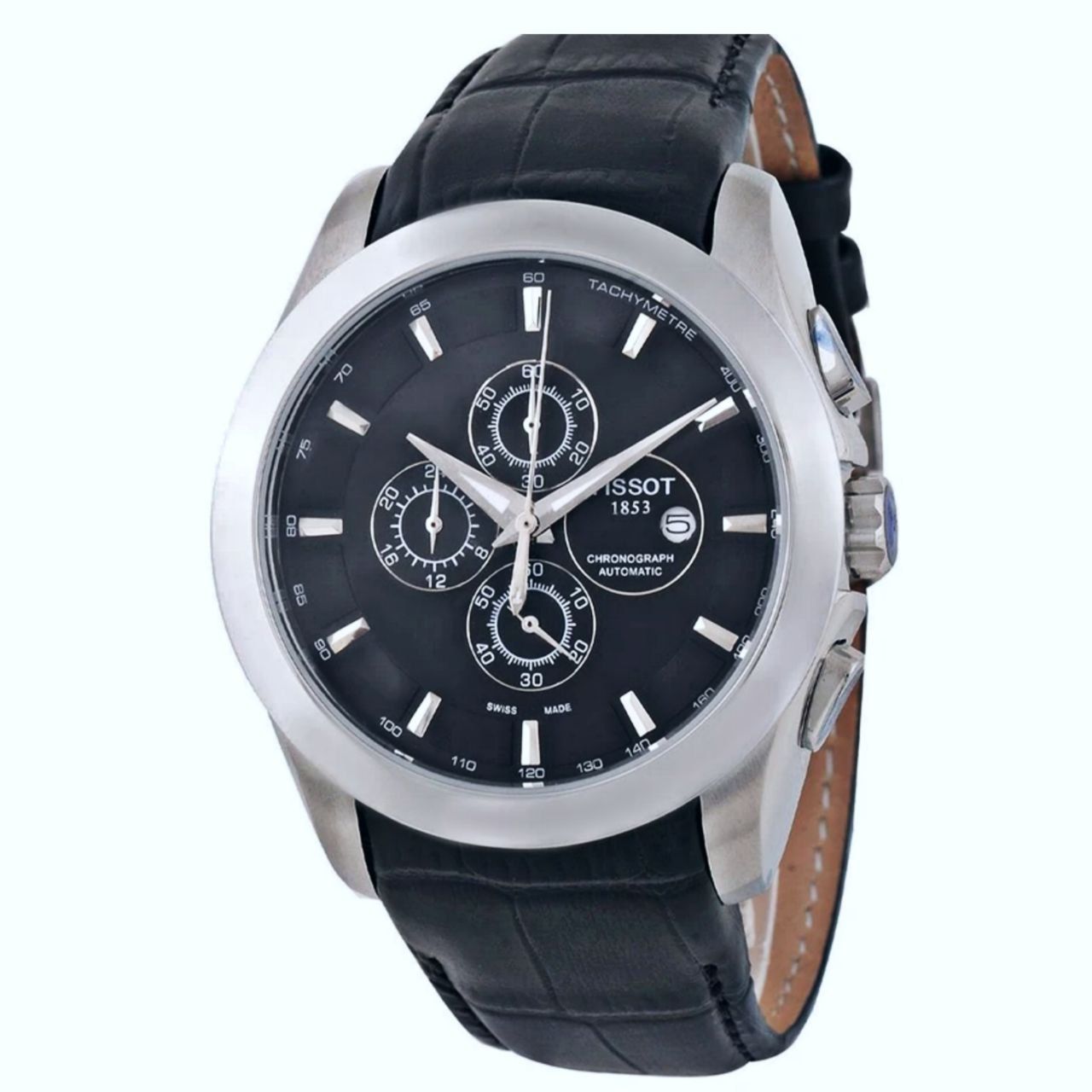 ساعت مچی عقربهای مردانه کوارتز مدل تک موتور بند فیکس کد 06 -  - 4