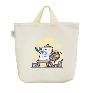 ساک خرید خندالو مدل بوم نقاشی کد 5072