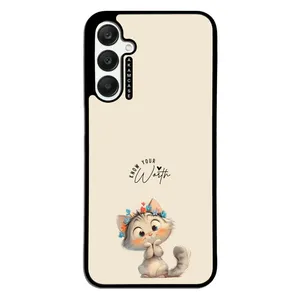 AKAM AMC-WSGA25-ANIMALS QOUTES-7 Cover For Samsung Galaxy A25