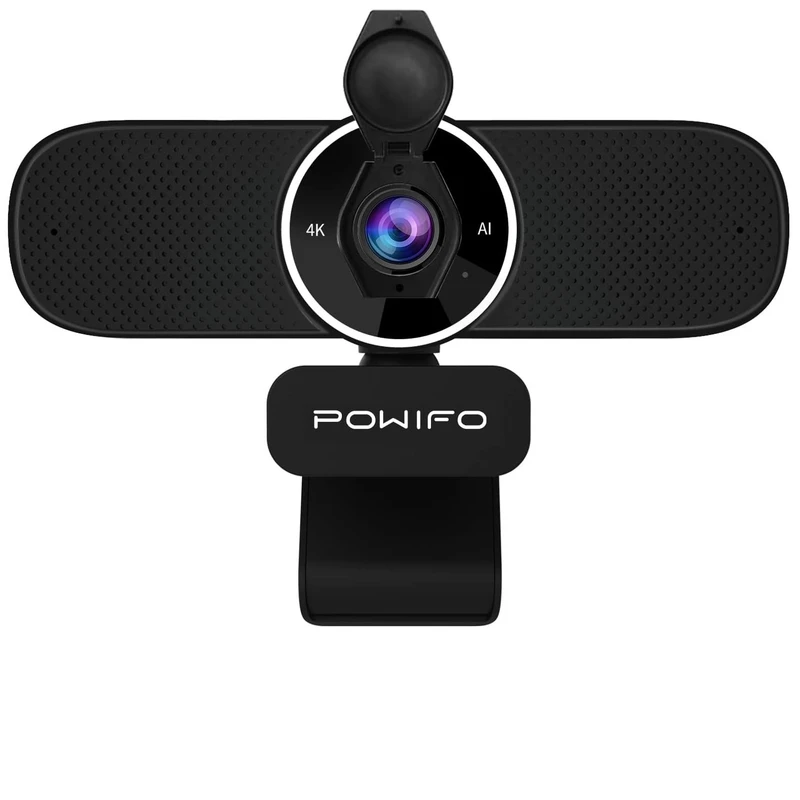 وب کم پاویفو مدل 4K AI Auto-Framing With Remote Control