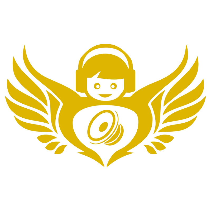 برچسب بدنه خودرو ماتریسیو طرح بال موسیقی کد M05