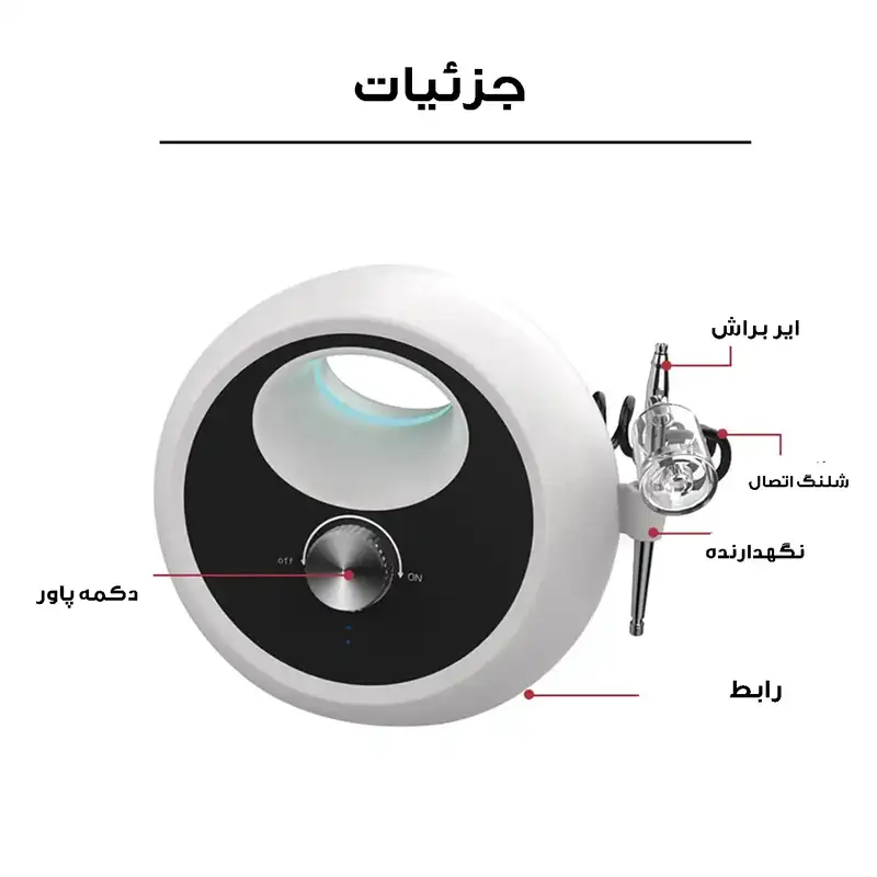 دستگاه آبرسان پوست مدل ZM123