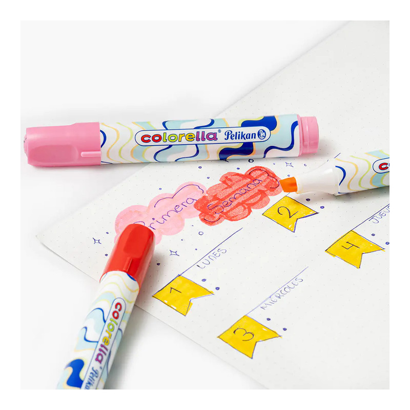 ماژیک علامت گذار پلیکان مدل Colorella بسته 8 عددی