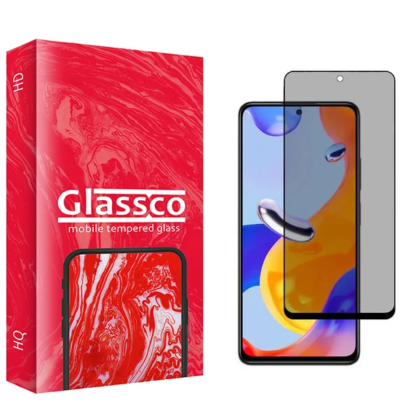 محافظ صفحه نمایش حریم شخصی گلس کو مدل Co2 مناسب برای گوشی موبایل شیائومی Redmi Note 11 Pro 5G