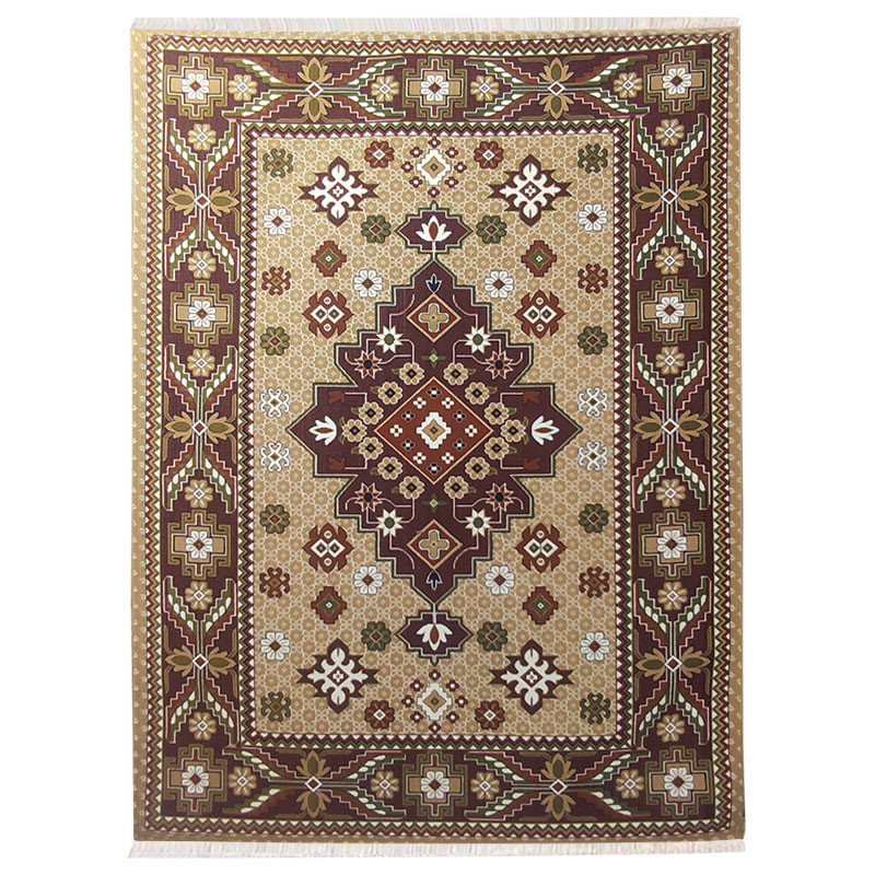 گلیم ماشینی مدل کاشان کد 1040