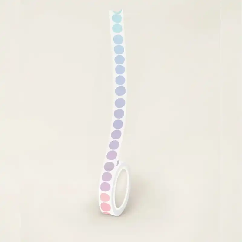 چسب نواری مریخ مدل واشی dot color 2039 عرض 1 سانتیمتر