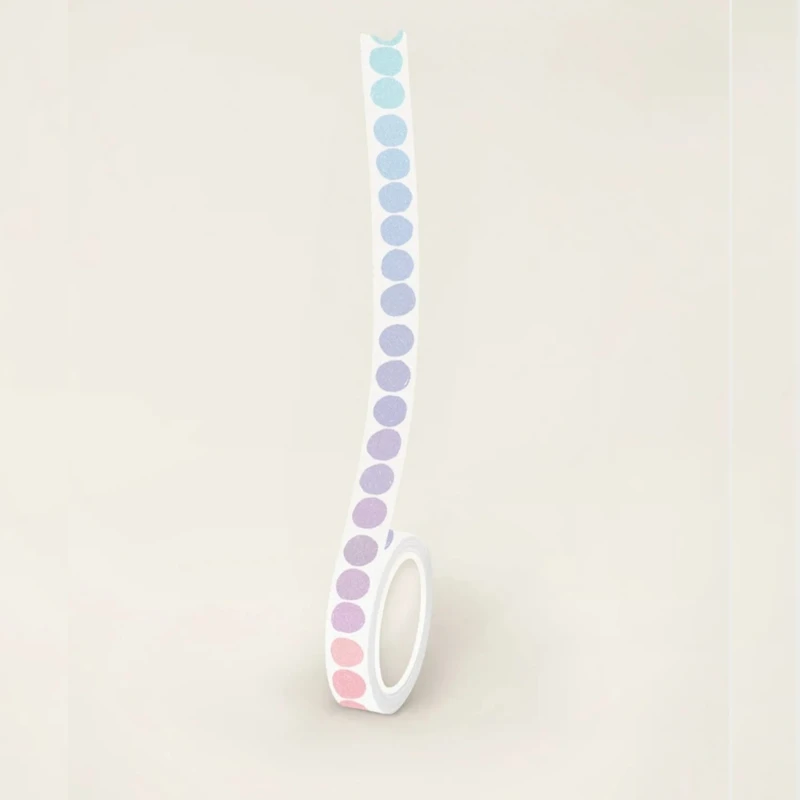 چسب نواری مریخ مدل واشی dot color 2039 عرض 1 سانتیمتر 