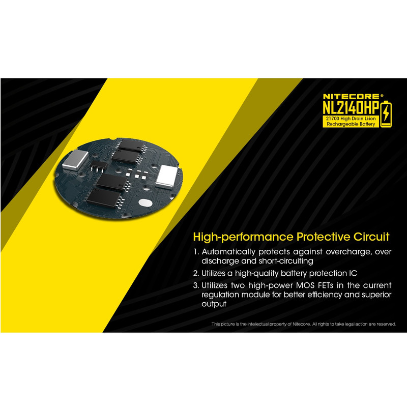 باتری لیتیوم یون نایت کر مدل NL2140HP ظرفیت 4000 میلی آمپرساعت