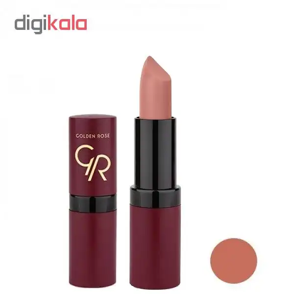 رژلب گلدن رز مدل Velvet شماره 38