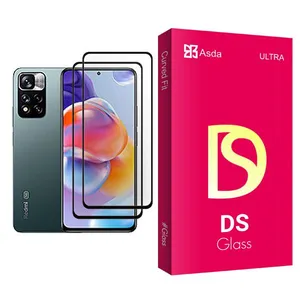 Asda DS Glass MIX002 Screen Protector For Xiaomi Redmi Note 11 Pro+ 5G Pack Of 2