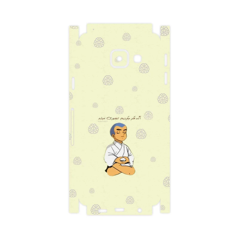 برچسب پوششی ماهوت مدل Ikkyu-san-FullSkin مناسب برای گوشی موبایل سامسونگ Galaxy A3 2016