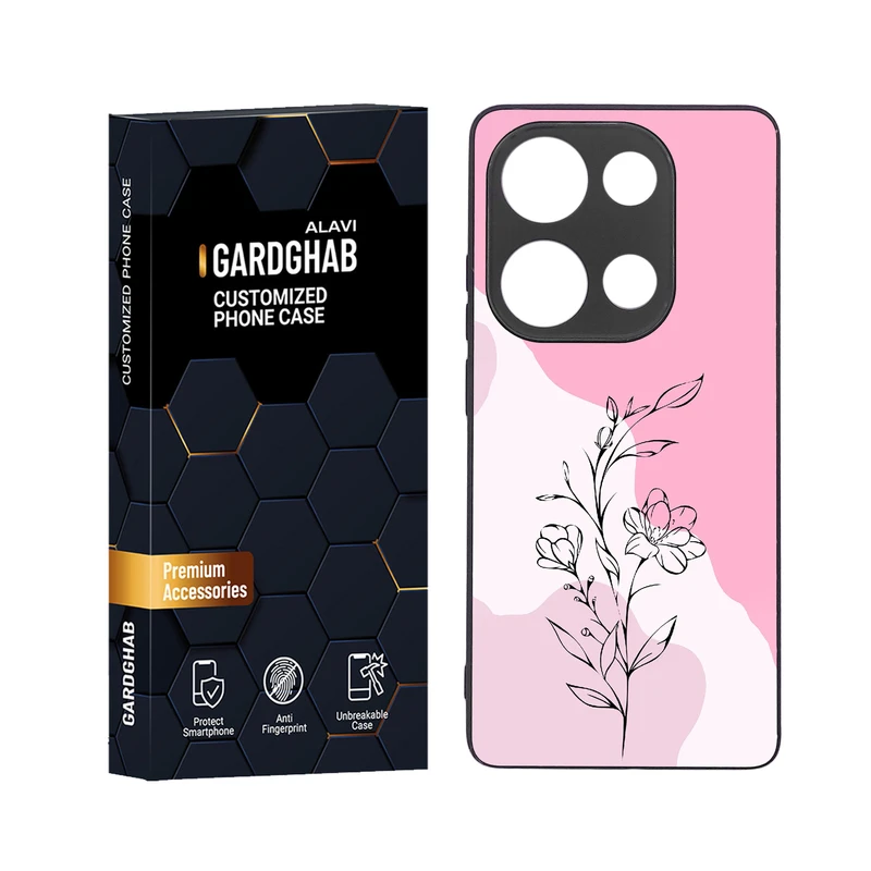 کاور گارد قاب علوی مدل دور ژله ای مناسب برای گوشی موبایل شیائومی Redmi Note 13 Pro 4G