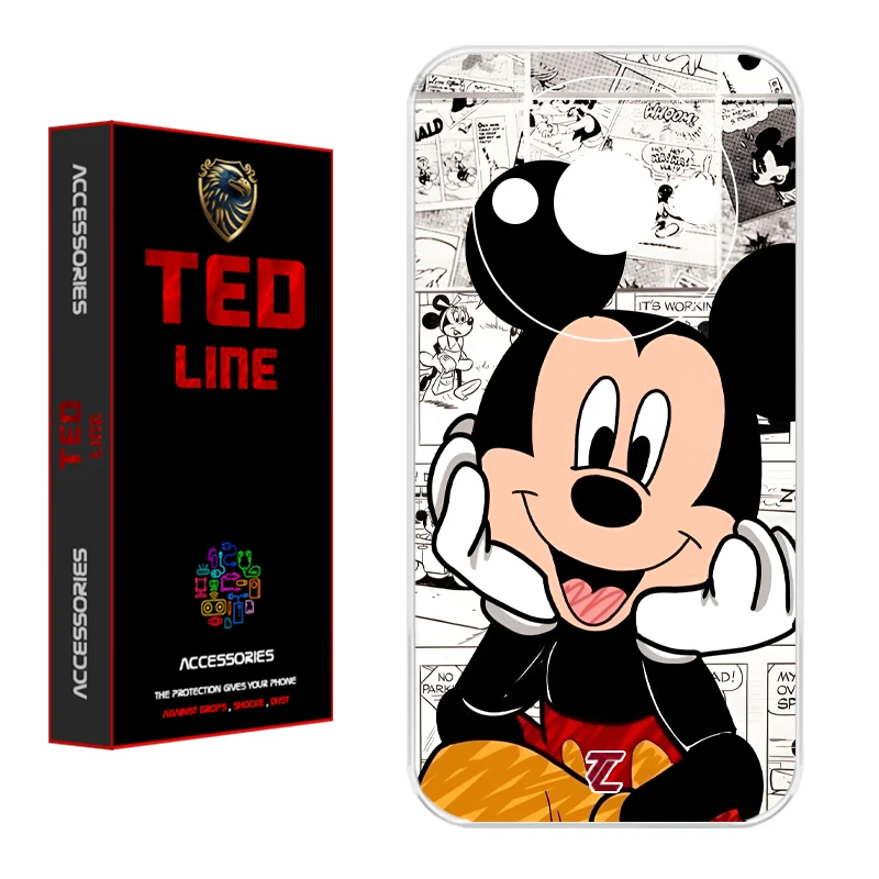 کاور تدلاین طرح میکی موس کد 1151 مناسب برای گوشی موبایل شیائومی Redmi A3