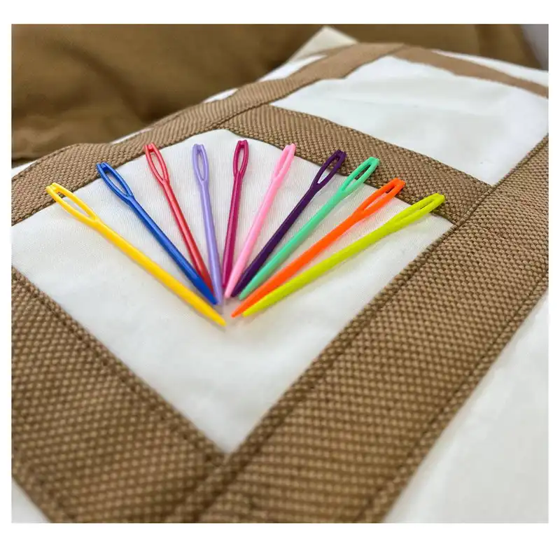 قلاب بافتنی مدل ZHL-Z-4.5 به همراه سنجاق نشانه گذار بافتنی و سوزن دوخت کاموا مجموعه 4 عددی