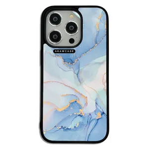 AKAM AMC-WA14PRO-MARBLE-22 Cover For Apple iPhone 14 Pro