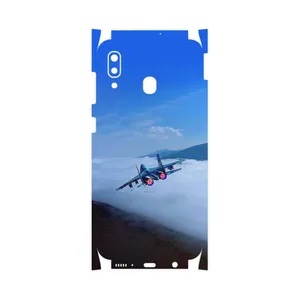 MAHOOT Fighter plane Su27-FullSkin Cover Sticker for Samsung Galaxy M10s
