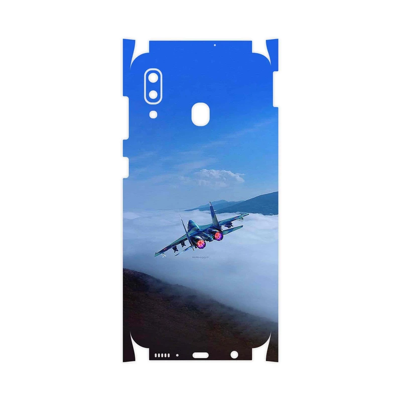 برچسب پوششی ماهوت مدل Fighter plane Su27-FullSkin مناسب برای گوشی موبایل سامسونگ Galaxy M10s