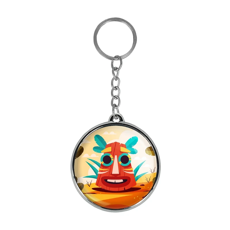 جاکلیدی خندالو طرح آفریقا Africa مدل دوطرفه کد 2983429823