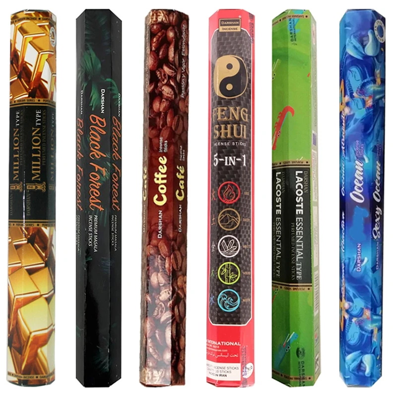 عود دارشان مدل ترکیبی کد Mix626 مجموعه 6 عددی