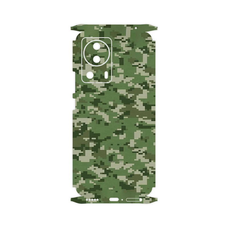 برچسب پوششی ماهوت مدل Army_Green_Pixel-FullSkin مناسب برای گوشی موبایل شیائومی 13 Lite
