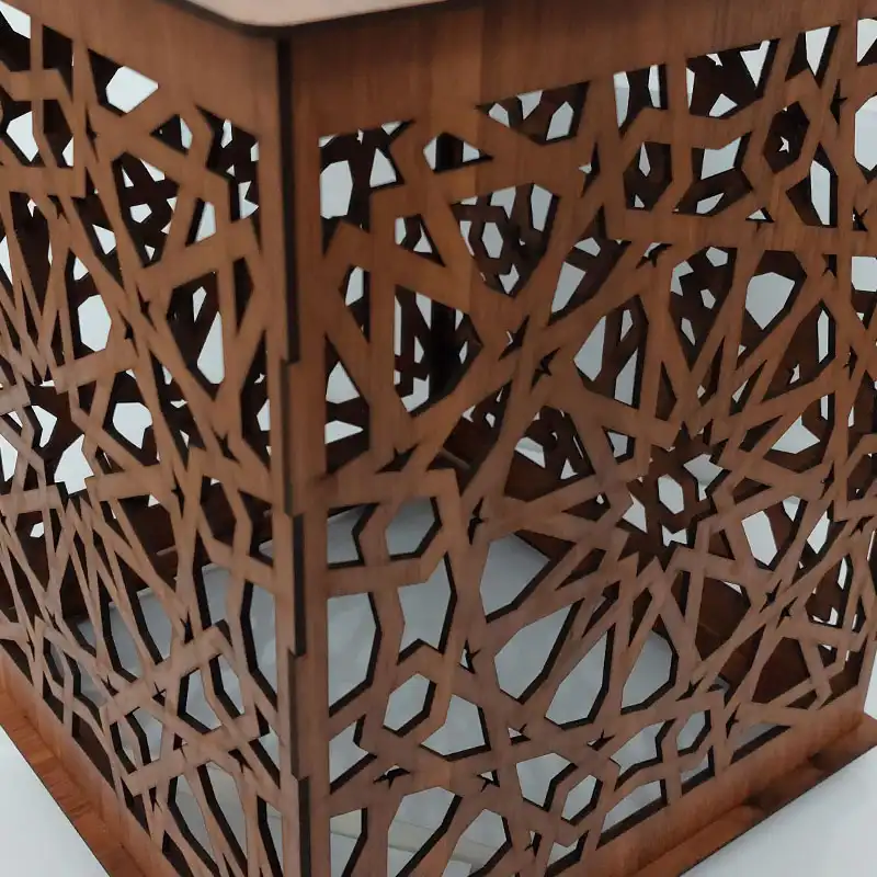 لوستر سقفی مدل چوبی A71