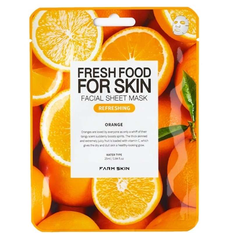 ماسک صورت فارم اسکین مدل Orange حجم 25 میلی لیتر ماسک صورت فارم اسکین مدل Orange حجم 25 میلی لیتر