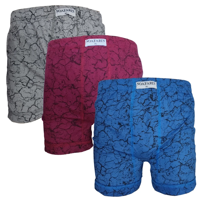 شورت پادار مردانه مدل فراز بسته 3 عددی