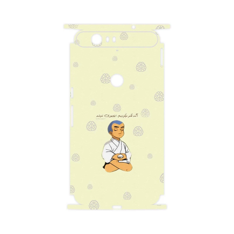 برچسب پوششی ماهوت مدل Ikkyu-san-FullSkin مناسب برای گوشی موبایل گوگل Nexus 6P