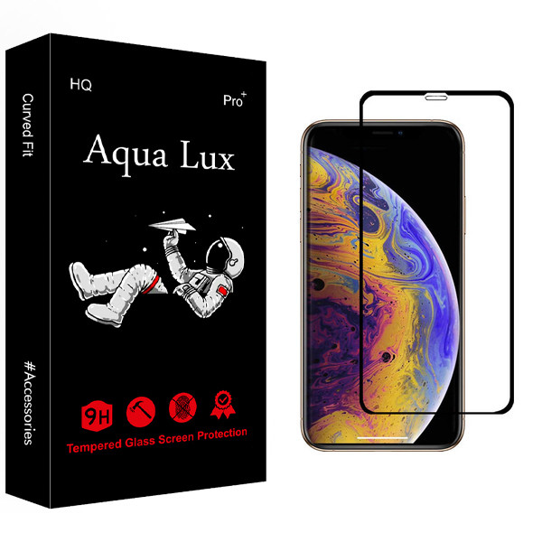 محافظ صفحه نمایش آکوا لاکس مدل +Pro مناسب برای گوشی موبایل اپل iPhone XS