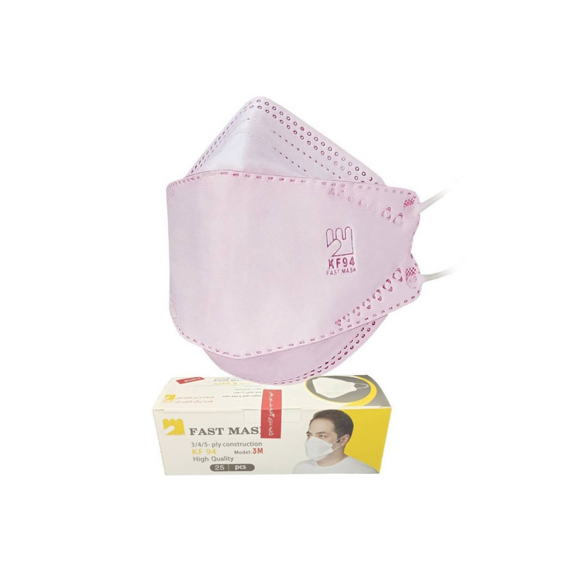 ماسک تنفسی فست ماسک مدل FASK KF94  بسته 25 عددی