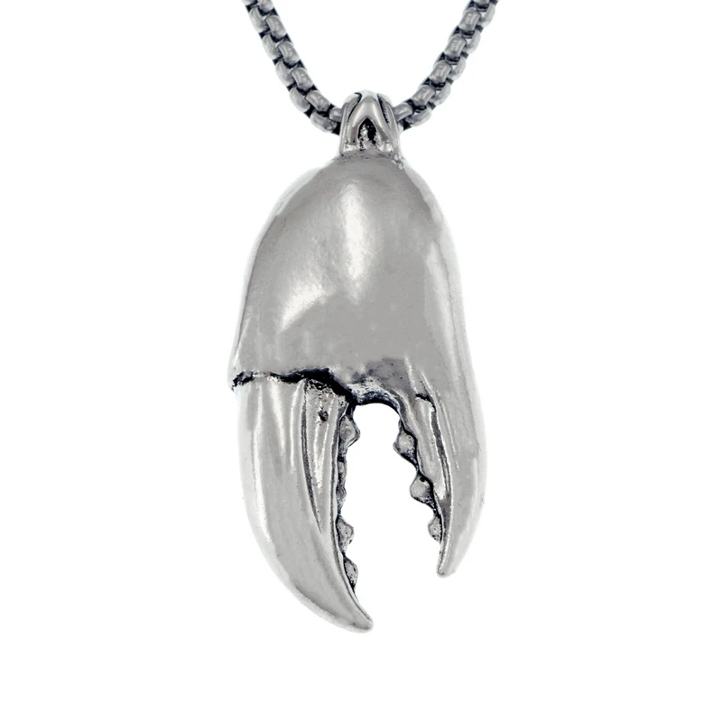 گردنبند مردانه برانت مدل چنگ خرچنگ بزرگ