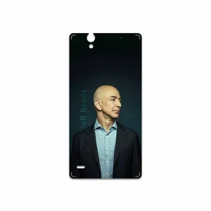 MAHOOT Jeff Bezos Cover Sticker for Sony Xperia C4
