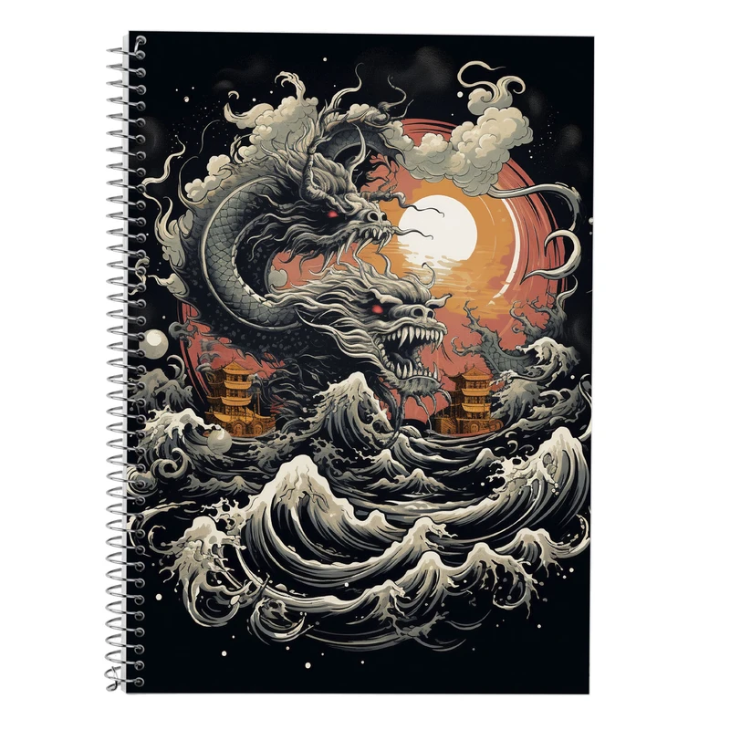 دفتر لغت 50 برگ مدوپد طرح Vindland Saga کد DF3272