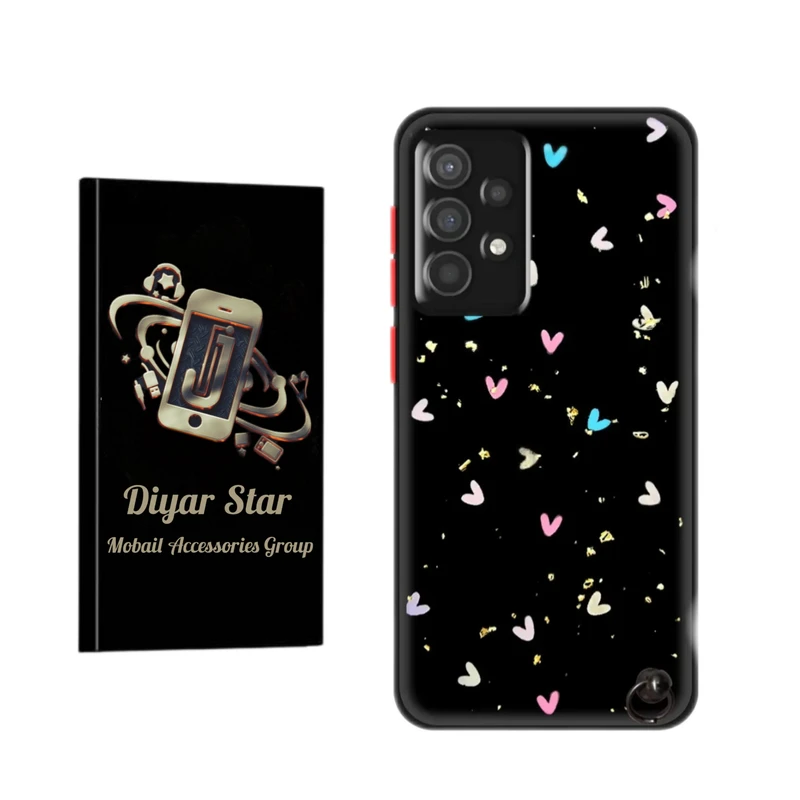 کاور دیار استار مدل Pampam مناسب برای گوشی موبایل سامسونگ Galaxy A72 به همراه بند