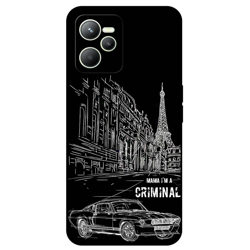 کاور مگافون طرح گنگ مدل 1890 مناسب برای گوشی موبایل ریلمی C35     