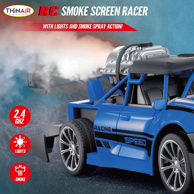 ماشین بازی کنترلی مدل دودزا طرح RACERS کدKM663-1