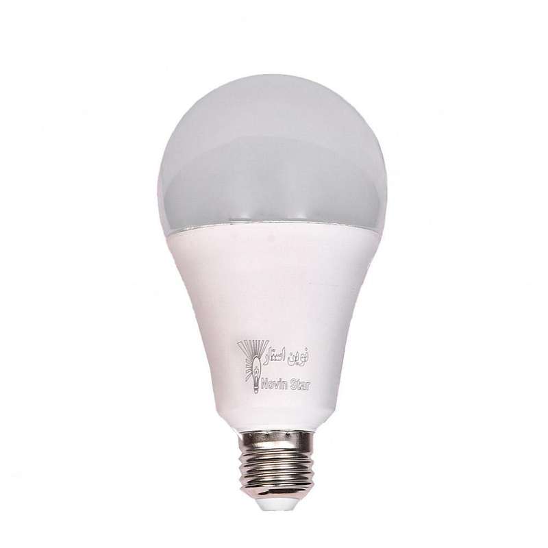 لامپ ال ای دی 15 وات نوین استار مدل A70 پایه E27 بسته 10 عددی