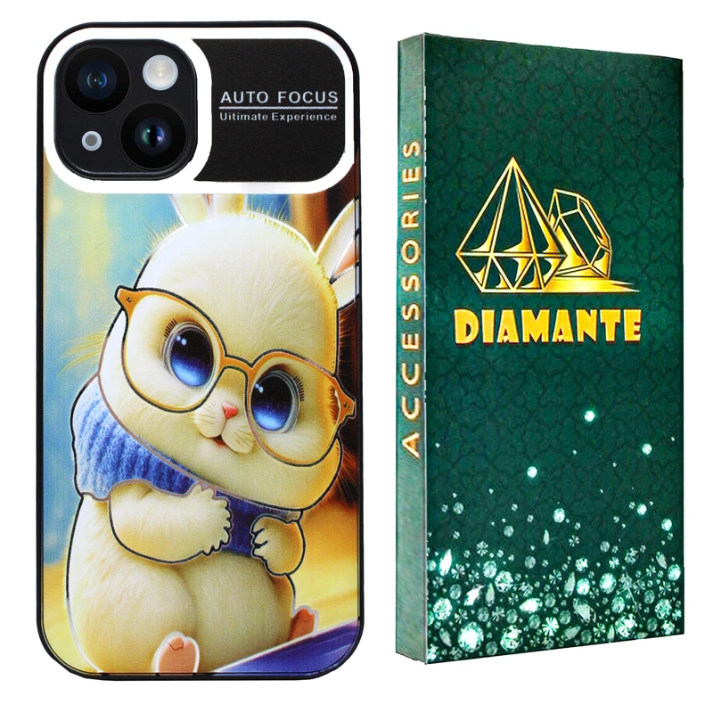 کاور دیامانته مدل Rabbit gn مناسب برای گوشی موبایل اپل iPhone 15