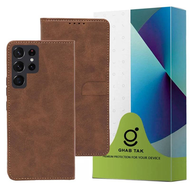 کیف کلاسوری قاب تک مدل KIFBAGHA مناسب برای گوشی موبایل سامسونگ Galaxy S21 Ultra 5G