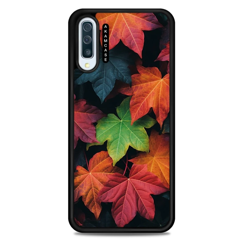 کاور آکام مدل AMC-WSGA50-LEAVES-35 مناسب برای گوشی موبایل سامسونگ Galaxy A50