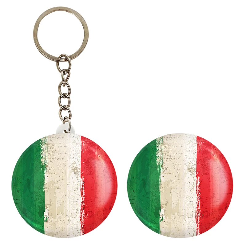 پیکسل مدل پرچم ایتالیا کد 1977 به همراه جاکلیدی