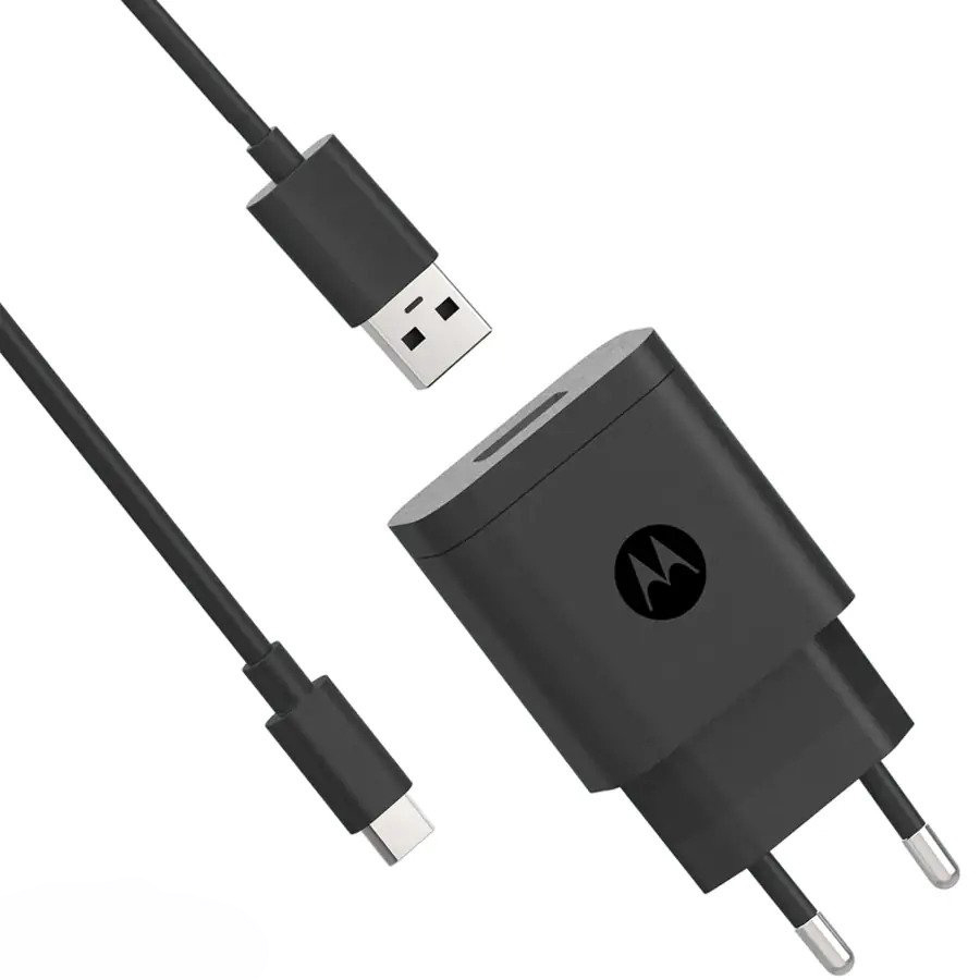 شارژر دیواری 10 وات موتورولا مدل Rapid به همراه کابل USB-C