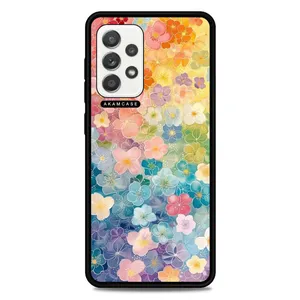 AKAM AMC-WSGA52-FLOWERS-27 Cover For Samsung Galaxy A52