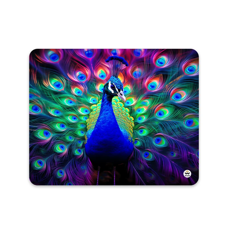 ماوس پد شادیت مدل طاووس کد893 سایز 24*19 سانتی متر