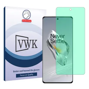VWK Tough model Green light screen protector suitable for OnePlus 12 mobile phone
