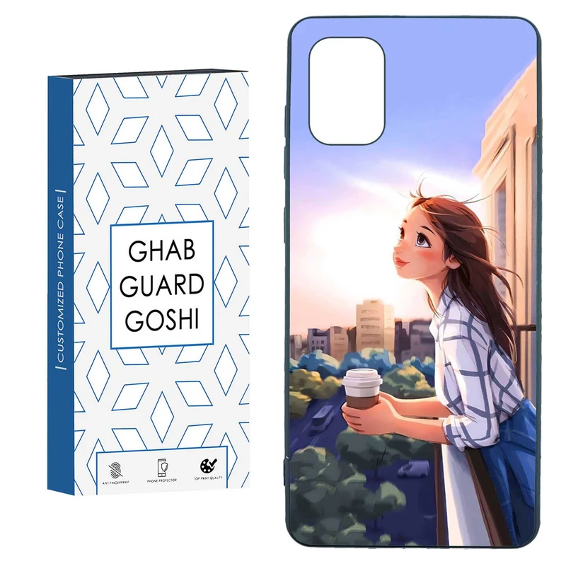 کاور قاب گارد گوشی طرح دخترانه کد TPU-016 مناسب برای گوشی موبایل سامسونگ  GALAXY A71